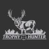 Trophy Hunter Mule Deer Window Decal