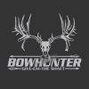 Bowhunter Give Em The Shaft Mule Deer Skull Window Decal