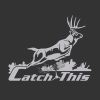 Catch This Bowhunter Whitetail Window Decal