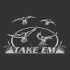 Take Em Mallard Waterfowl Window Decal